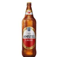 Cerveja Amstel Retornável Litro (Caixa com 12)
