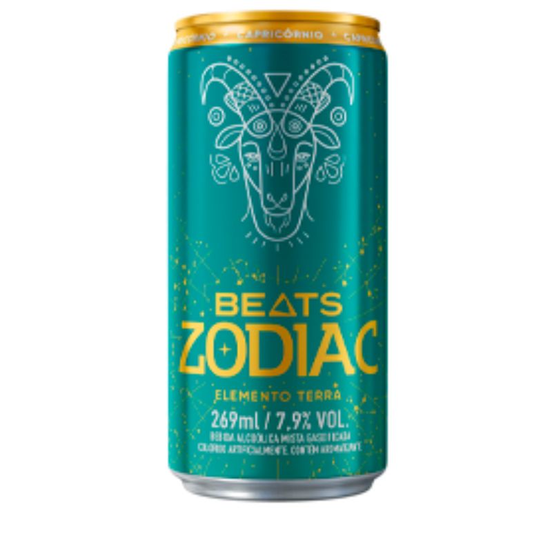 Lata Skol Beats Zodiac Elemento Terra